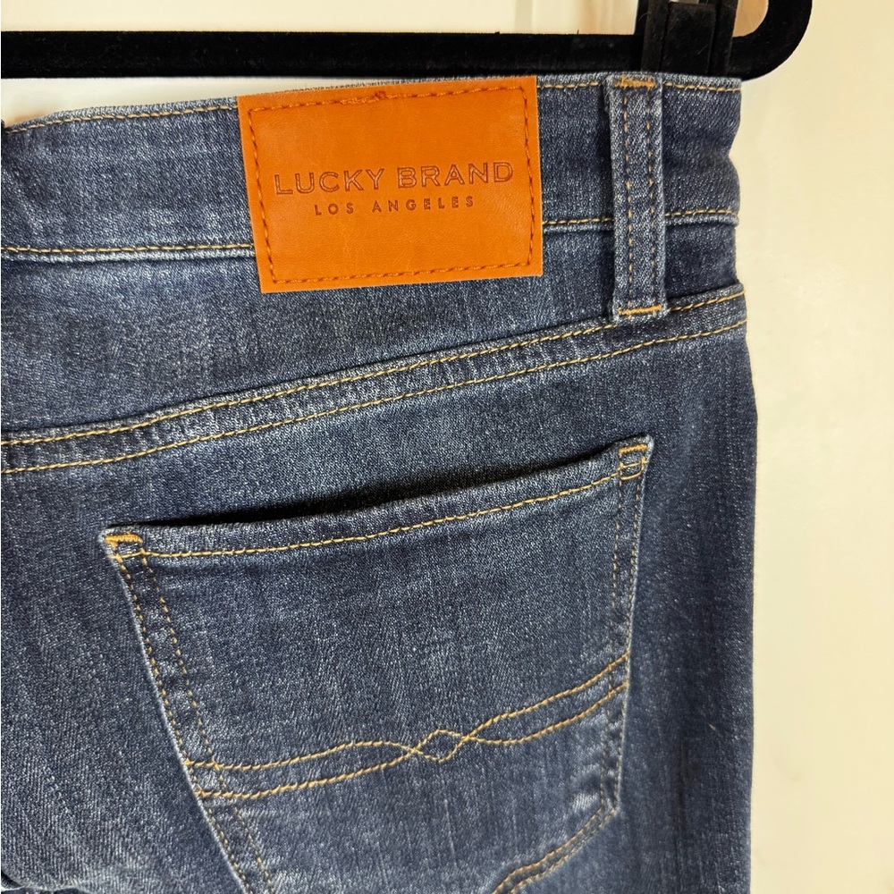 Lucky Brand Sweet Boot Jeans Womens 8 29 Mid Rise Bootcut Dark Wash Stretch NWT - Picture 4 of 9